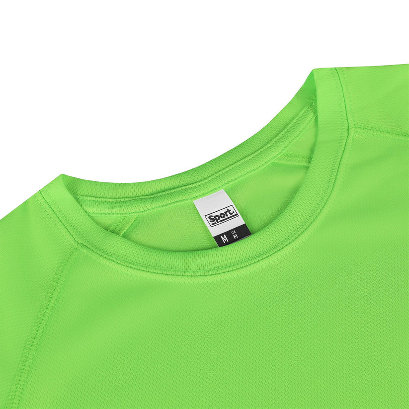 Roly Mens Gym T-Shirt Quick Dry Breathable Running Sports Contrast Pan - QHA UK