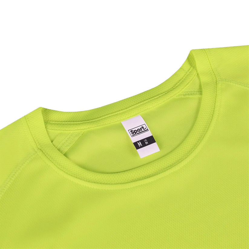 Roly Mens Gym T-Shirt Quick Dry Breathable Running Sports Contrast Pan - QHA UK