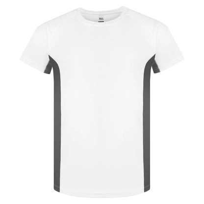 Roly Mens Gym T-Shirt Quick Dry Breathable Running Sports Contrast Pan - QHA UK
