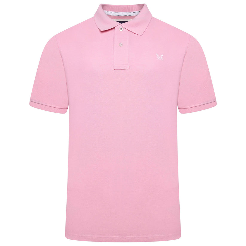 Crew Clothing Men's Melbury Polo Shirt 6 Colours | QHA UK - Left Side View - QHA UK