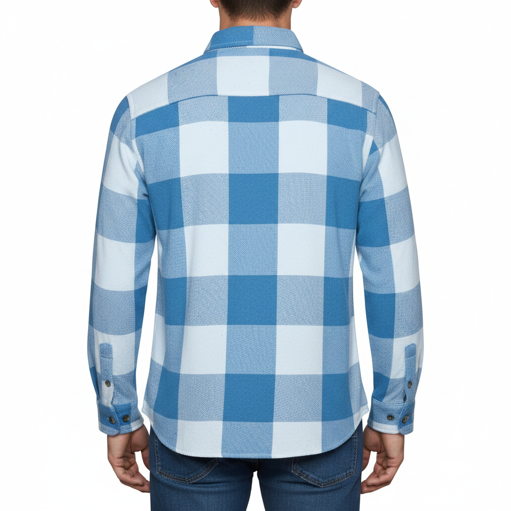Fat Face Men's Brushed Cotton Check Shirt | Long Sleeve | Regular Fit | S–3XL - QHA UK