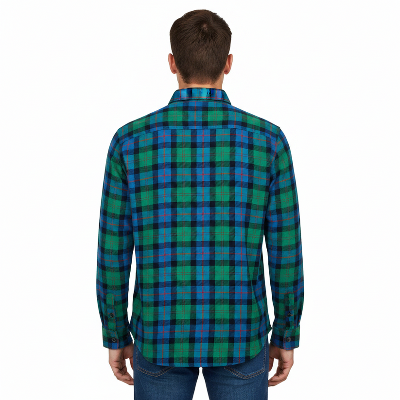 Fat Face Men's Brushed Cotton Check Shirt | Long Sleeve | Regular Fit | S–3XL - QHA UK