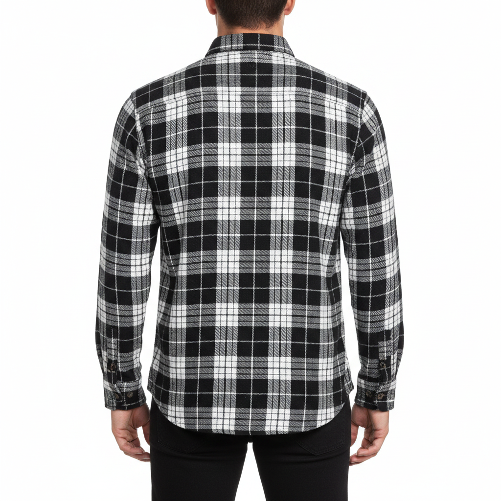 Fat Face Men's Brushed Cotton Check Shirt | Long Sleeve | Regular Fit | S–3XL - QHA UK