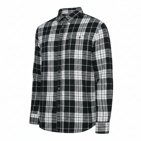Fat Face Men's Brushed Cotton Check Shirt | Long Sleeve | Regular Fit | S–3XL - QHA UK