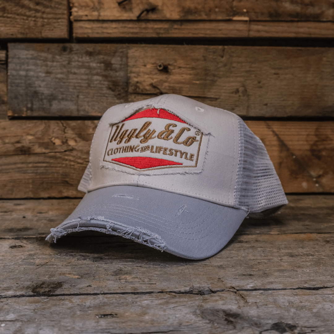 Silver & Grey Diamond Cap - QHA UK