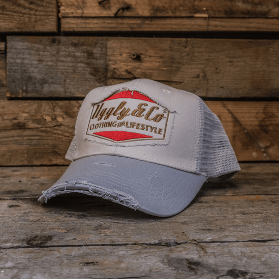 Silver & Grey Diamond Cap - QHA UK
