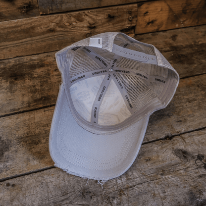 Silver & Grey Diamond Cap - QHA UK