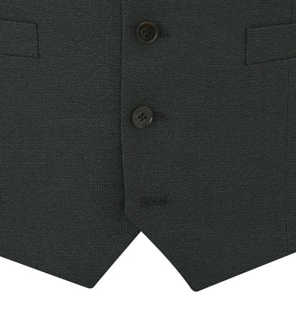 SKOPES Harcourt Men's Tweed Effect Suit Waistcoat | Green | Chest 34"–58" - QHA UK