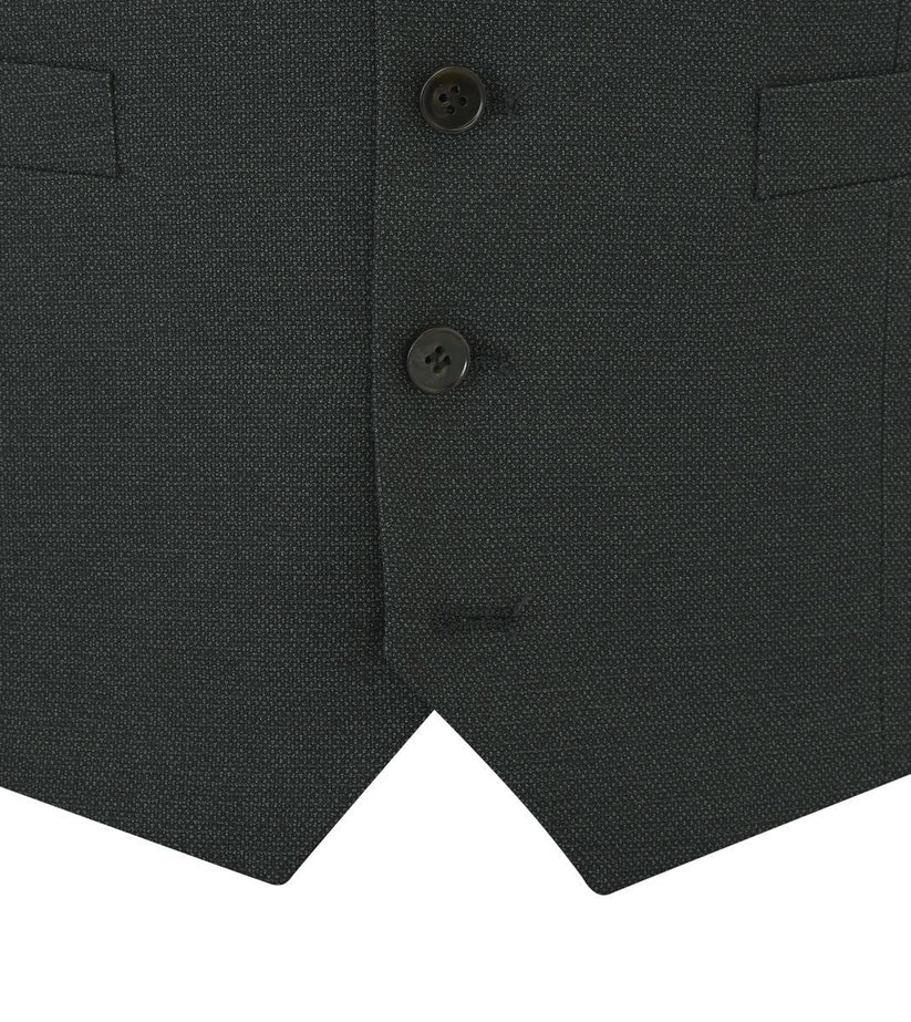 SKOPES Harcourt Men's Tweed Effect Suit Waistcoat | Green | Chest 34"–58" - QHA UK