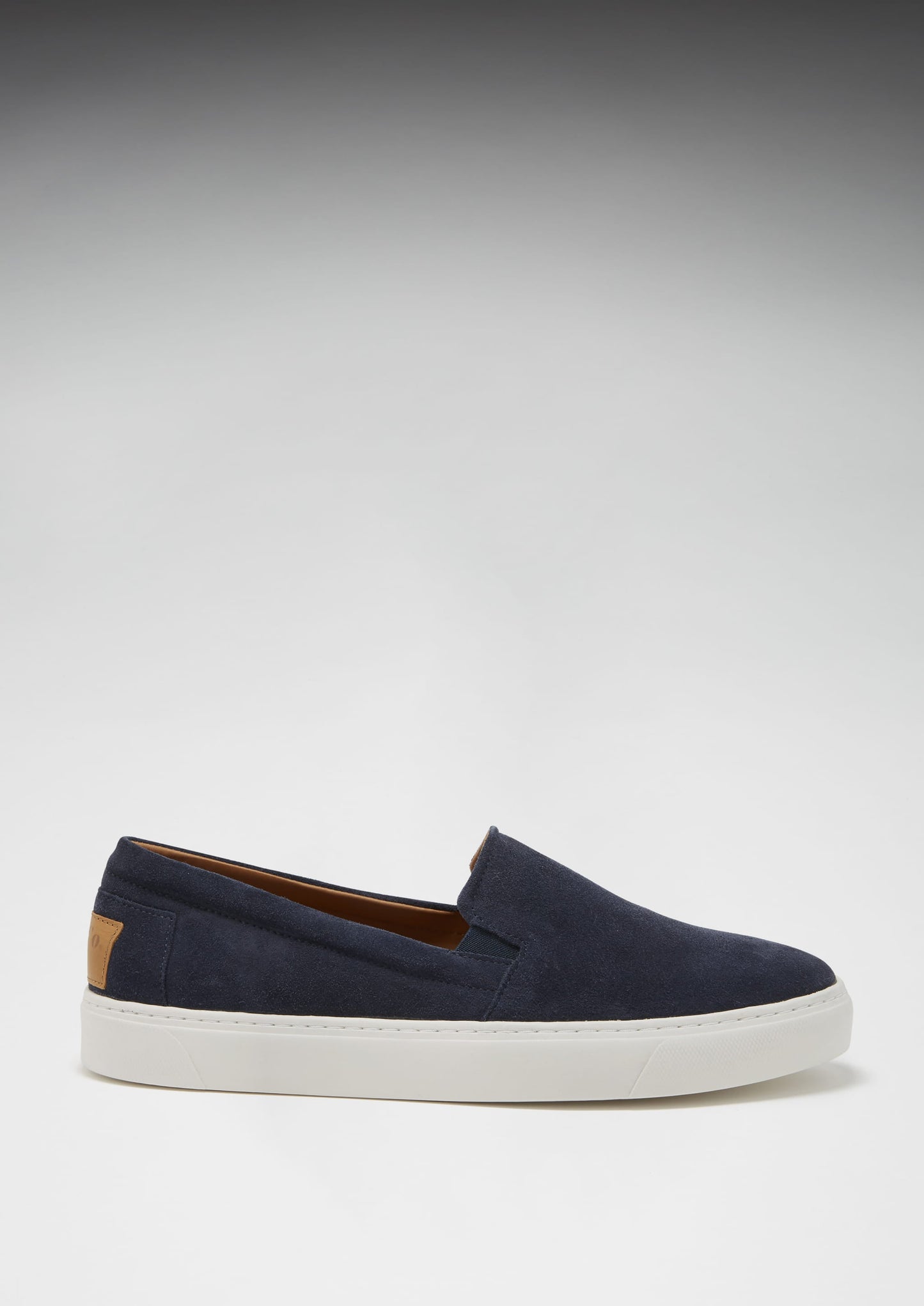 Hugs & Co Mens Slip-On Sneakers Navy Blue Suede UK 7-14 - QHA UK