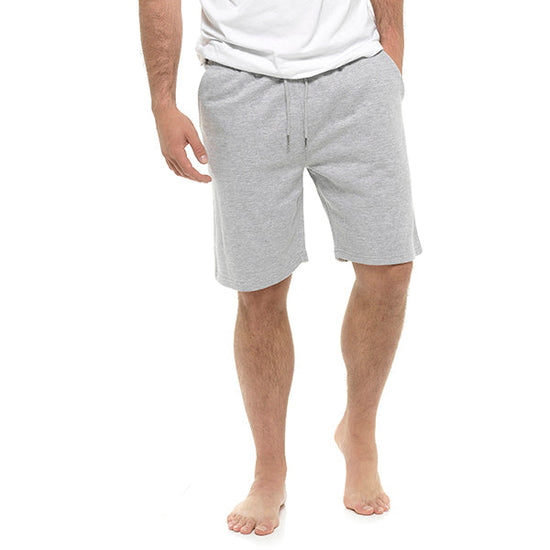Storm Ridge Fleece Shorts Cotton Blend Elasticated Waist Drawstring Ca - Waistband Detail - QHA UK