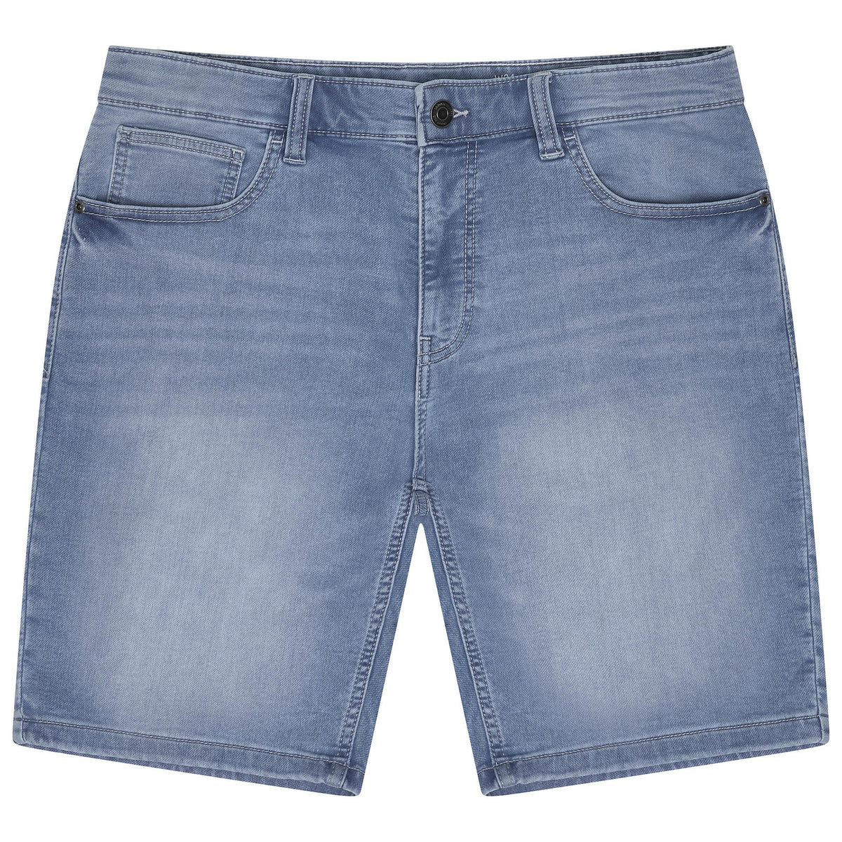 Men's Stretch Denim Shorts Light Blue Waist 30-44 | QHA UK - QHA UK