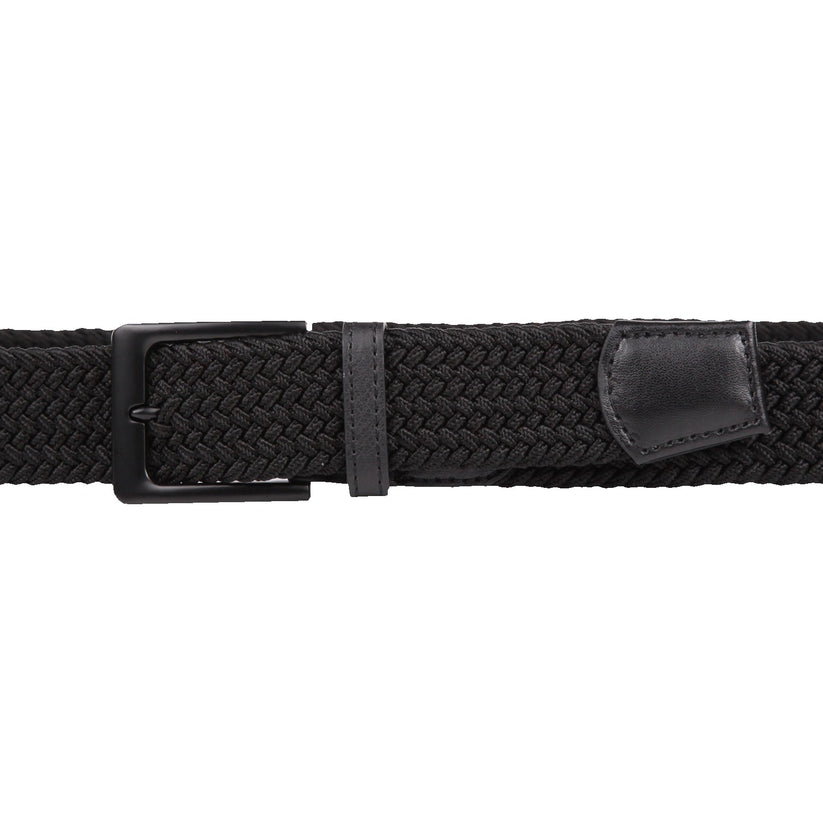 Stretchy™ Unisex Elasticated Braided Belt 1.25” Wide Adjustable Casual - QHA UK
