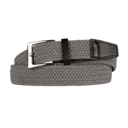 Stretchy™ Unisex Elasticated Braided Belt 1.25” Wide Adjustable Casual - QHA UK