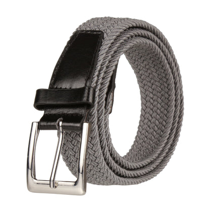 Stretchy™ Unisex Elasticated Braided Belt 1.25” Wide Adjustable Casual - QHA UK
