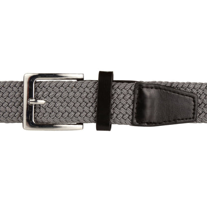 Stretchy™ Unisex Elasticated Braided Belt 1.25” Wide Adjustable Casual - QHA UK