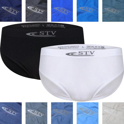 STV 3 Pack Elasticated Stretch Briefs - QHA UK