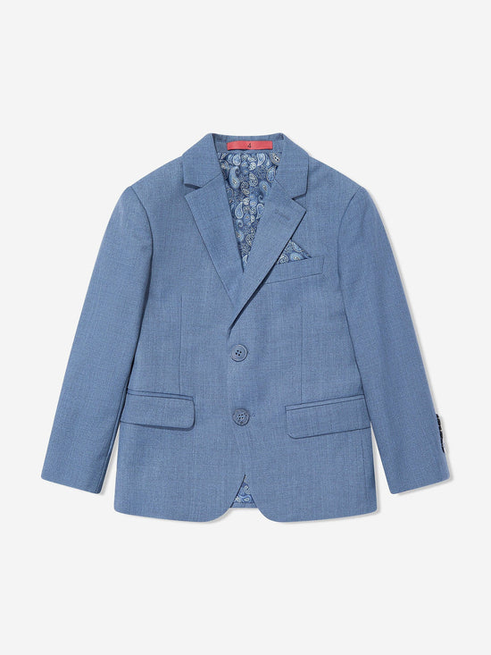 SUITLAB London Boys 7 Piece Suit Set in Blue | QHAUK - QHA UK