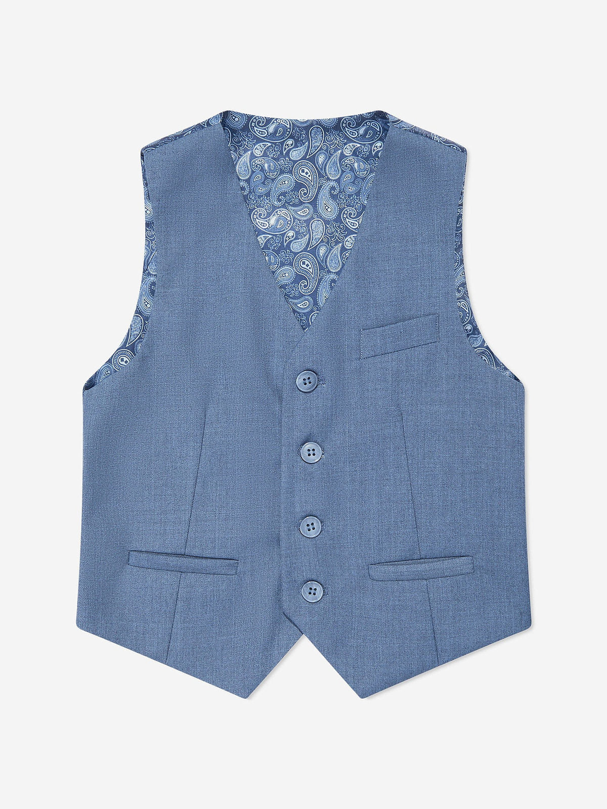 SUITLAB London Boys 7 Piece Suit Set in Blue | QHAUK - QHA UK