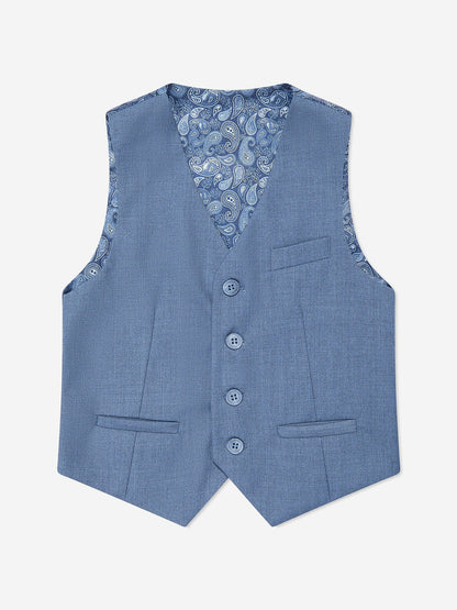 SUITLAB London Boys 7 Piece Suit Set in Blue | QHAUK - QHA UK