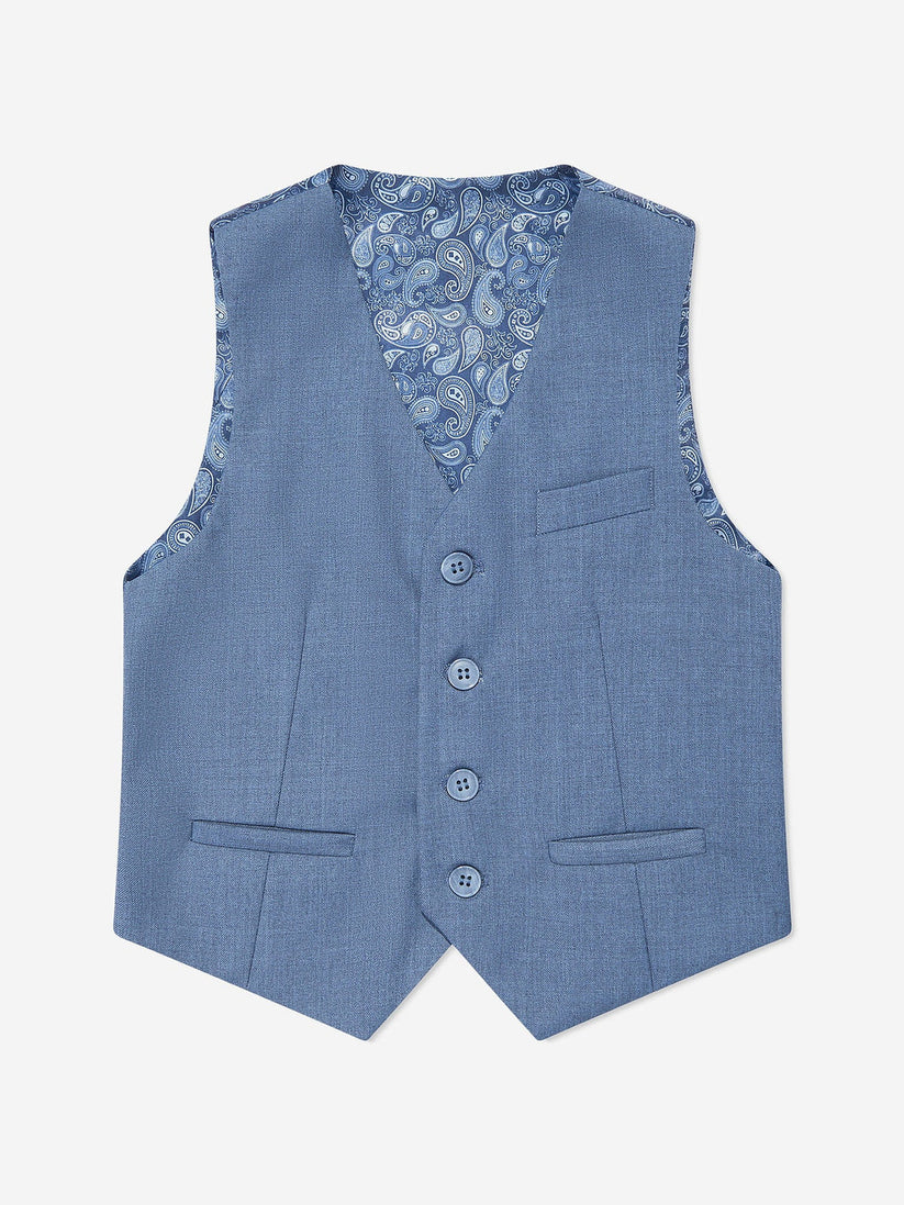 SUITLAB London Boys 7 Piece Suit Set in Blue | QHAUK - QHA UK
