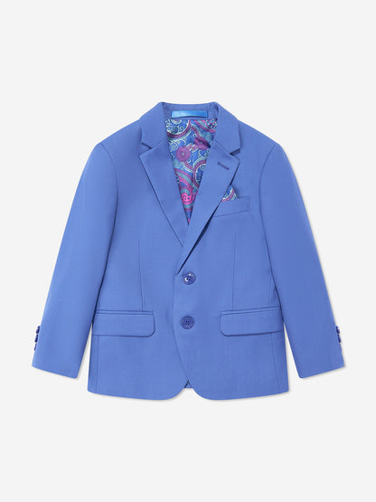 SUITLAB London Boys Blue 7 Piece Suit Set | Ages 2–14 | UK - QHA UK