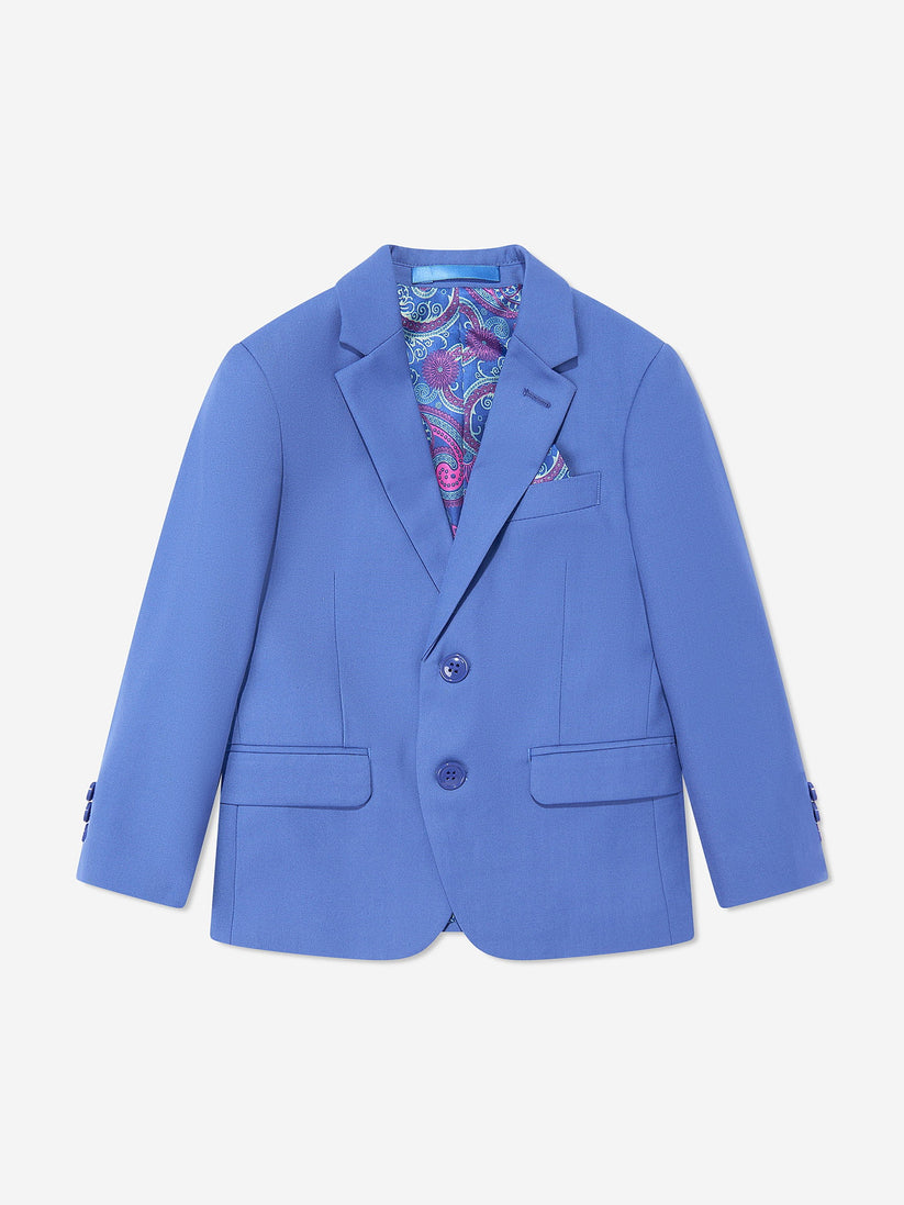 SUITLAB London Boys Blue 7 Piece Suit Set | Ages 2–14 | UK - QHA UK