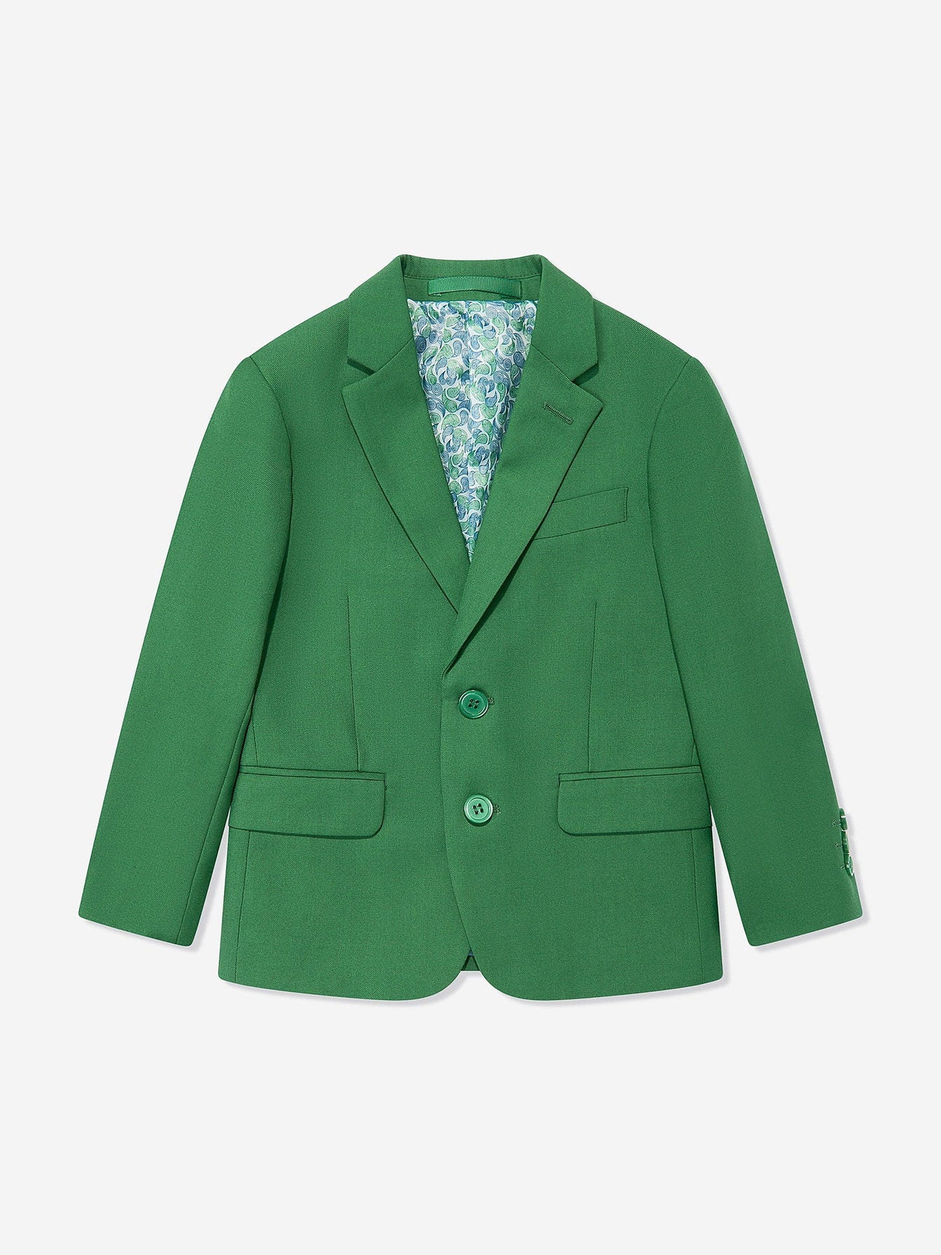 SUITLAB London Boys Christmas Green 7 Piece Suit Set | Ages 2–14 - QHA UK
