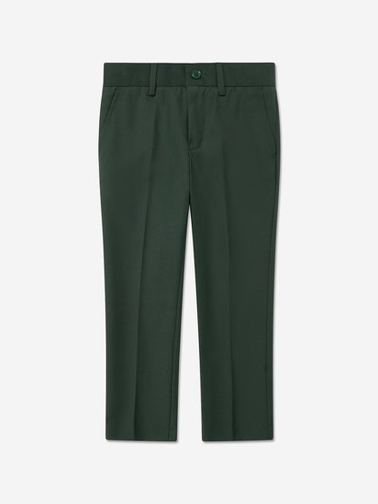 SUITLAB London Boys Green 7 Piece Suit Set | Ages 2–14 | UK - QHA UK