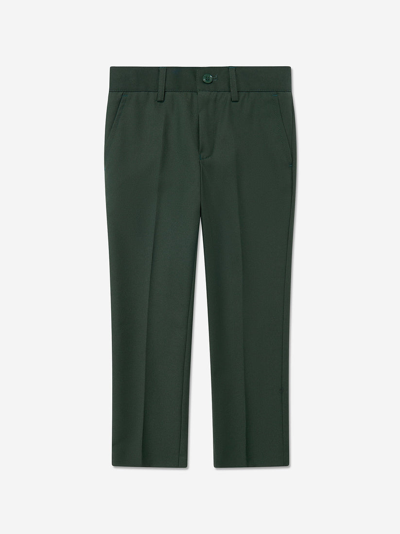 SUITLAB London Boys Green 7 Piece Suit Set | Ages 2–14 | UK - QHA UK