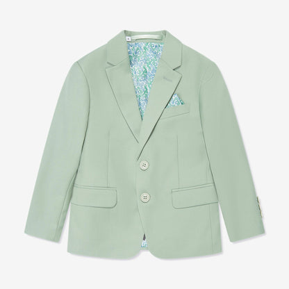 SUITLAB London Boys Sage Green 7 Piece Suit Set | Ages 2–14 | UK - QHA UK