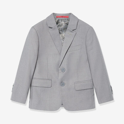 SUITLAB London Boys Light Grey 7 Piece Suit Set | Ages 2–14 | UK - QHA UK