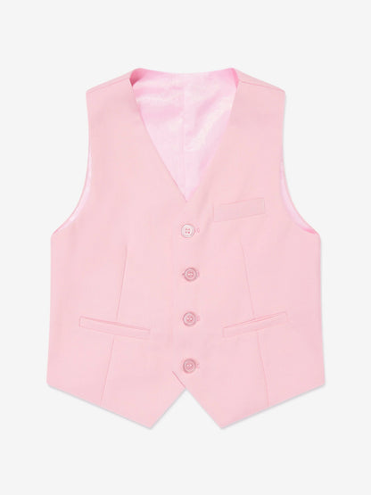 SUITLAB London Boys Pink 7 Piece Suit Set | Ages 2–14 | UK - QHA UK