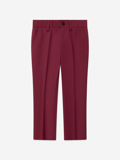 SUITLAB London Boys Burgundy 7 Piece Suit Set | Ages 2–14 | UK - QHA UK