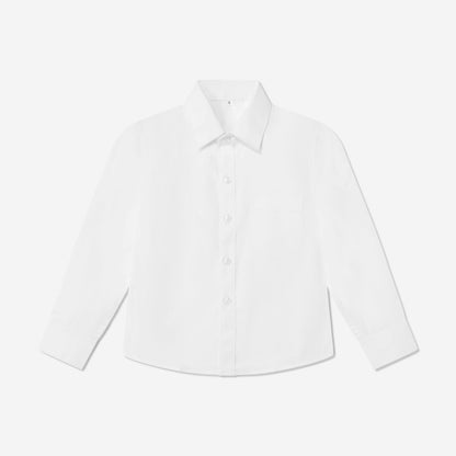 SUITLAB London Boys White Cotton Shirt | Ages 2–14 | UK - QHA UK