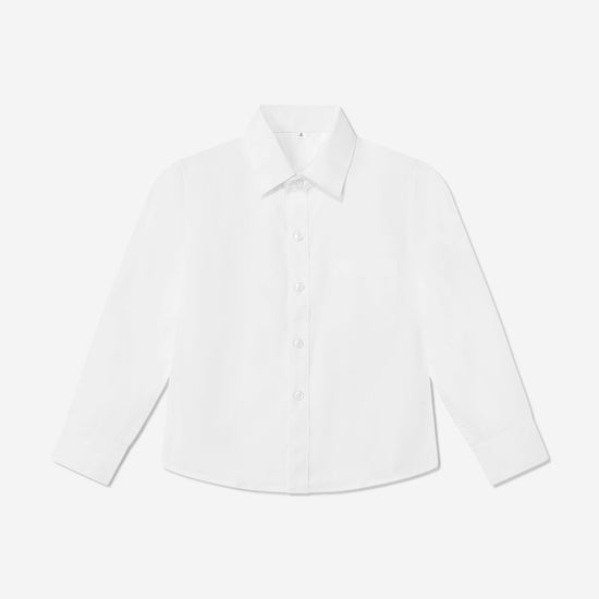 SUITLAB London Boys White Cotton Shirt | Ages 2–14 | UK - QHA UK