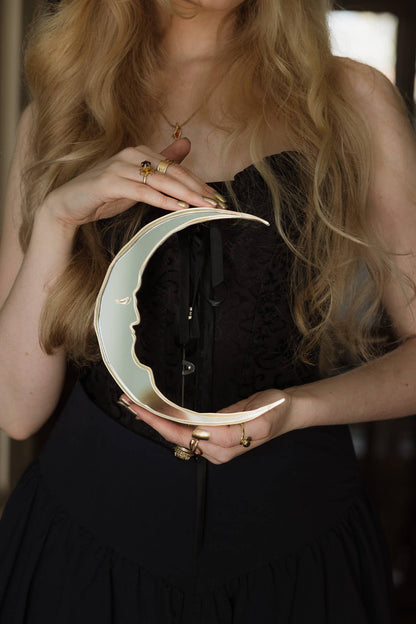 Suzanne Oddy Design Mirror Limited Moon Wall Small - QHA UK