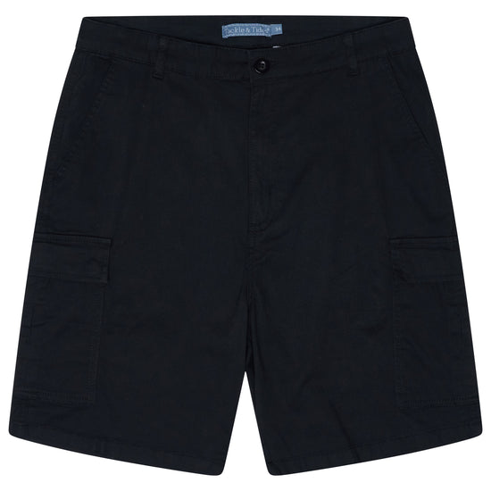 Tackle & Tides Men's 6 Pocket Cargo Shorts | Quick Dry | 3 Colours | Waist 30–42" - Pocket Detail - QHA UK