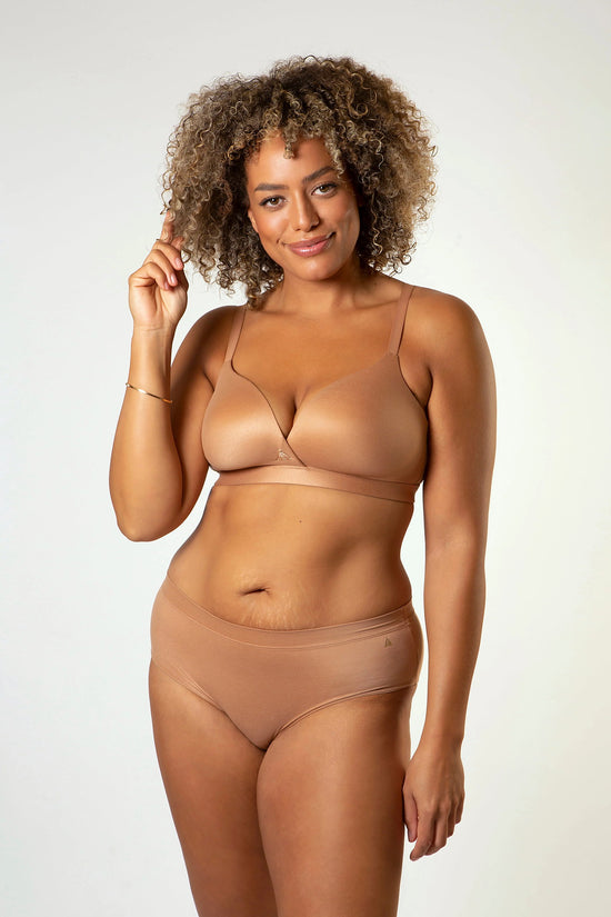 The Freedom Bra - Clay | QHAUK - QHA UK