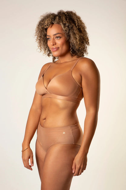 The Freedom Bra - Clay | QHAUK - QHA UK