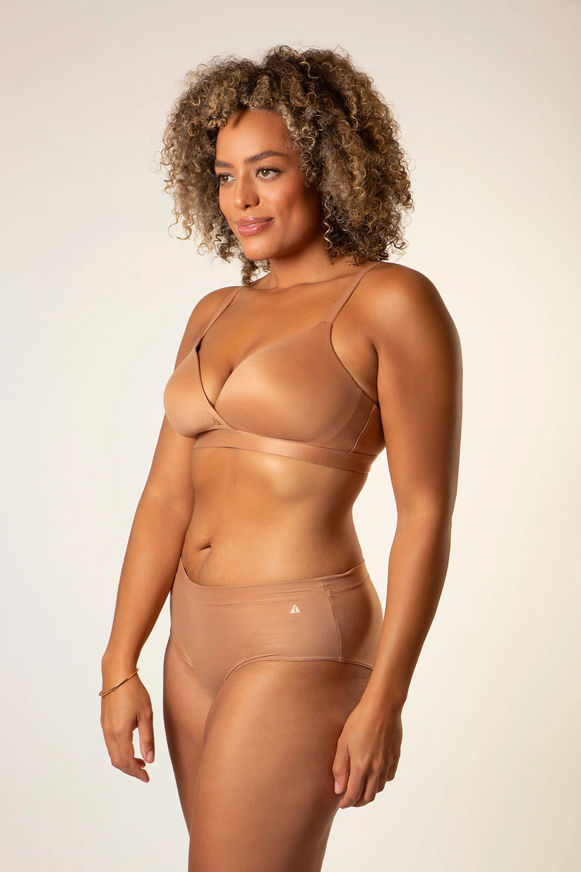 The Freedom Bra - Clay | QHAUK - QHA UK