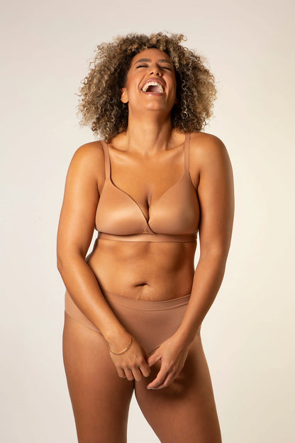 The Freedom Bra - Clay | QHAUK - QHA UK