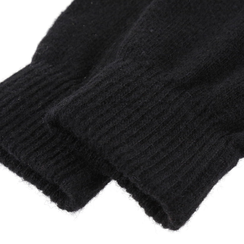 Unisex Thermal Wool Blend Gloves Winter Warm Knitted Workwear One Size - QHA UK