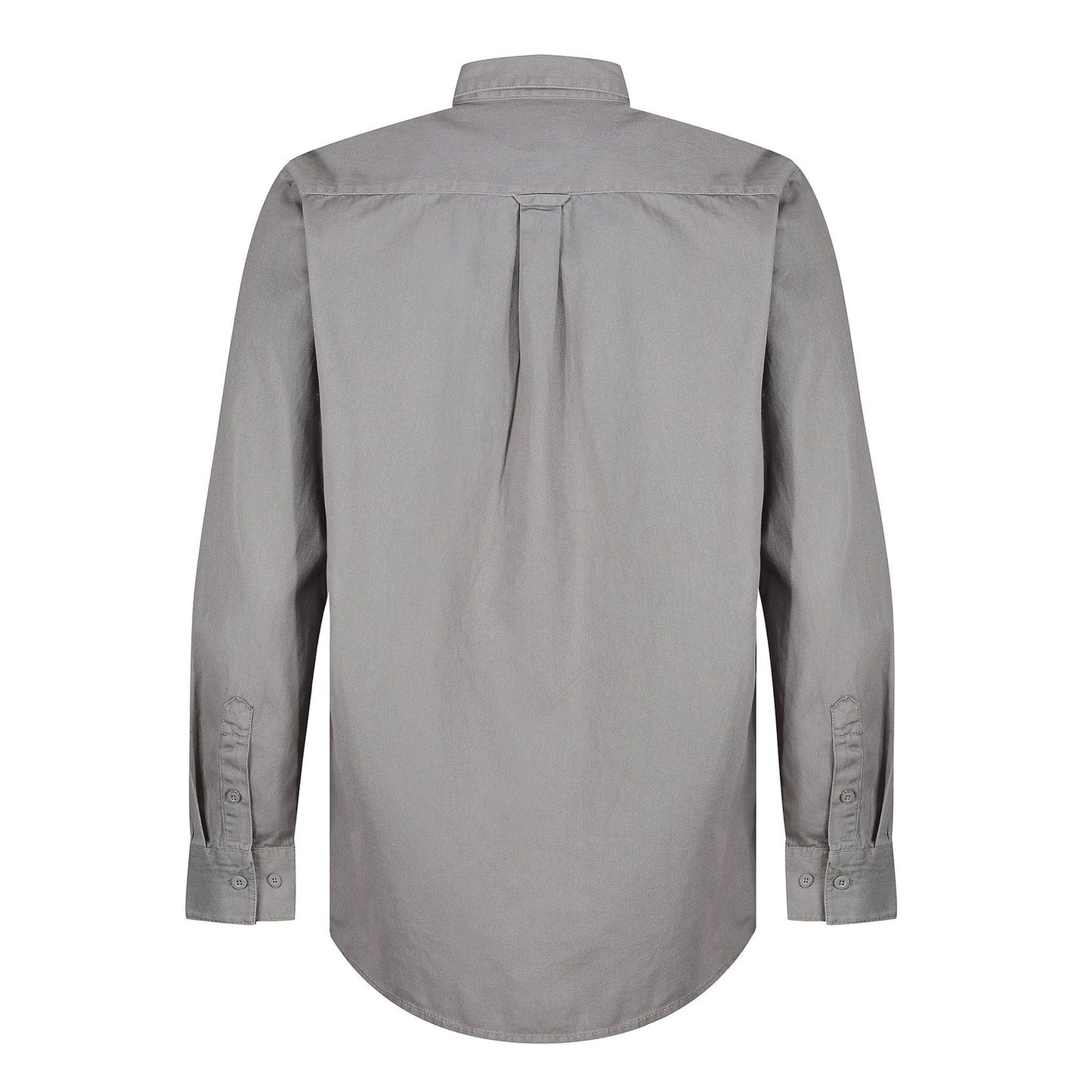 TL London Mens Cotton Button Down Shirt Long Sleeve Smart Casual Work - Sleeve Detail - QHA UK