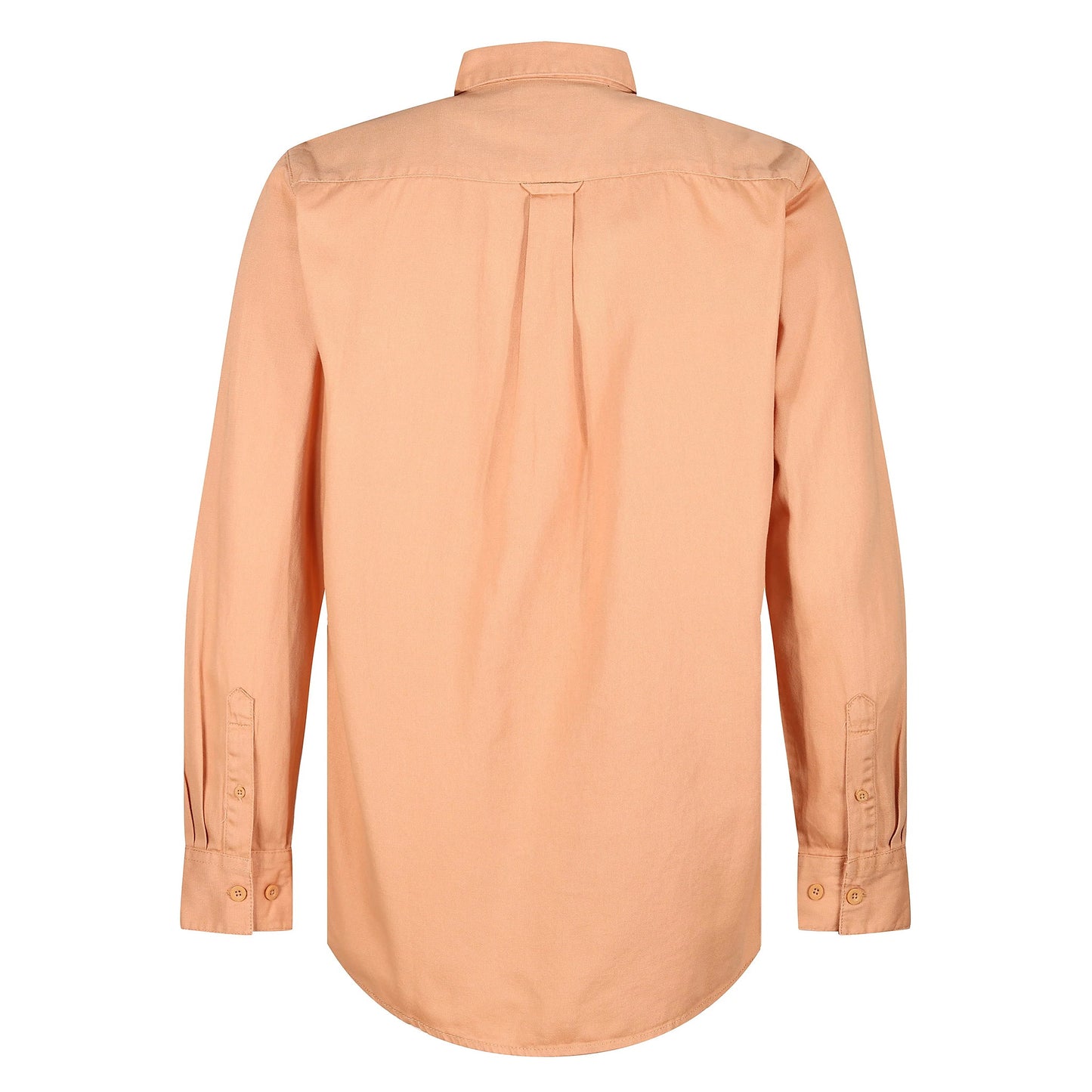 TL London Mens Cotton Button Down Shirt Long Sleeve Smart Casual Work - Sleeve Detail - QHA UK
