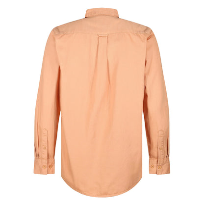 TL London Mens Cotton Button Down Shirt Long Sleeve Smart Casual Work - Sleeve Detail - QHA UK