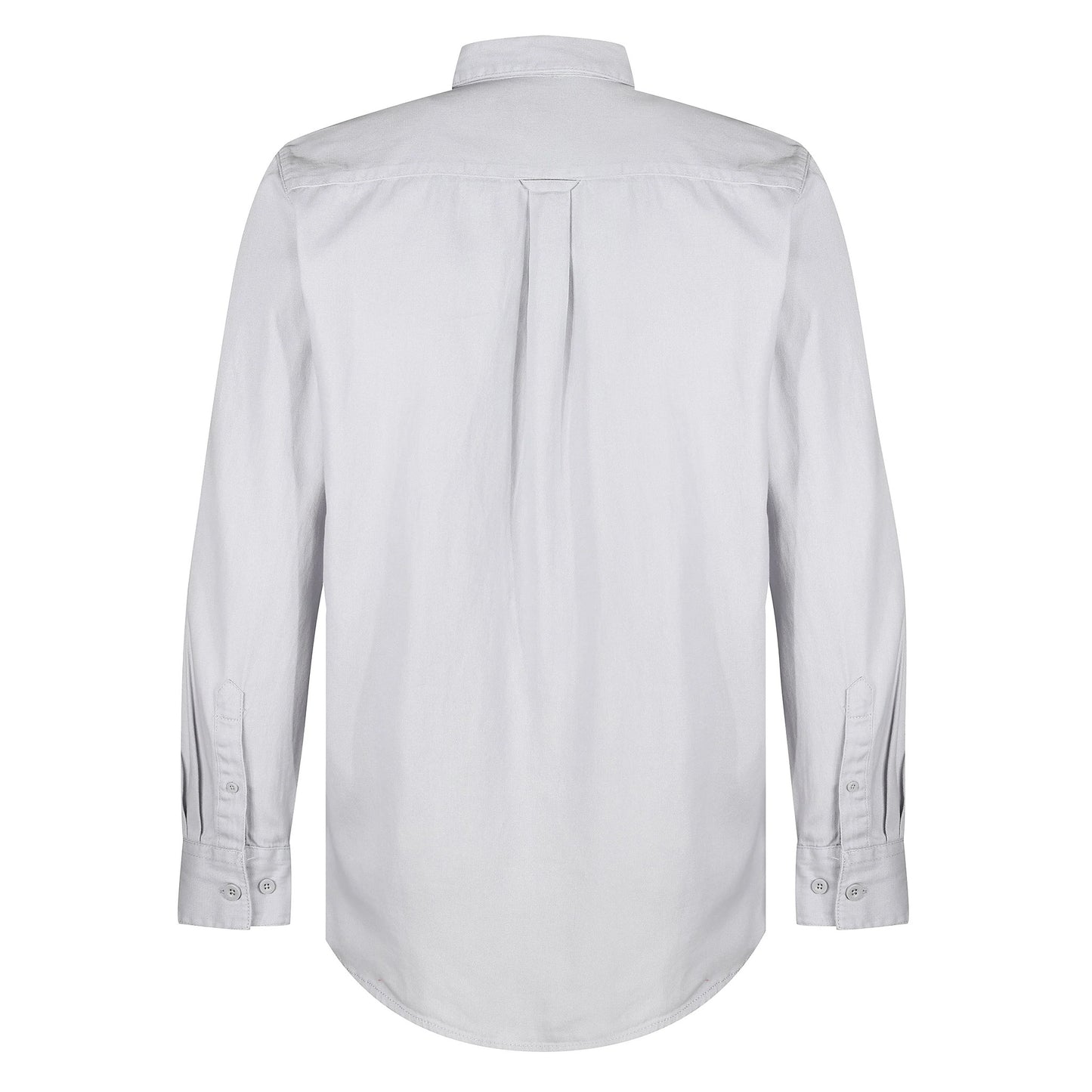 TL London Mens Cotton Button Down Shirt Long Sleeve Smart Casual Work - Sleeve Detail - QHA UK