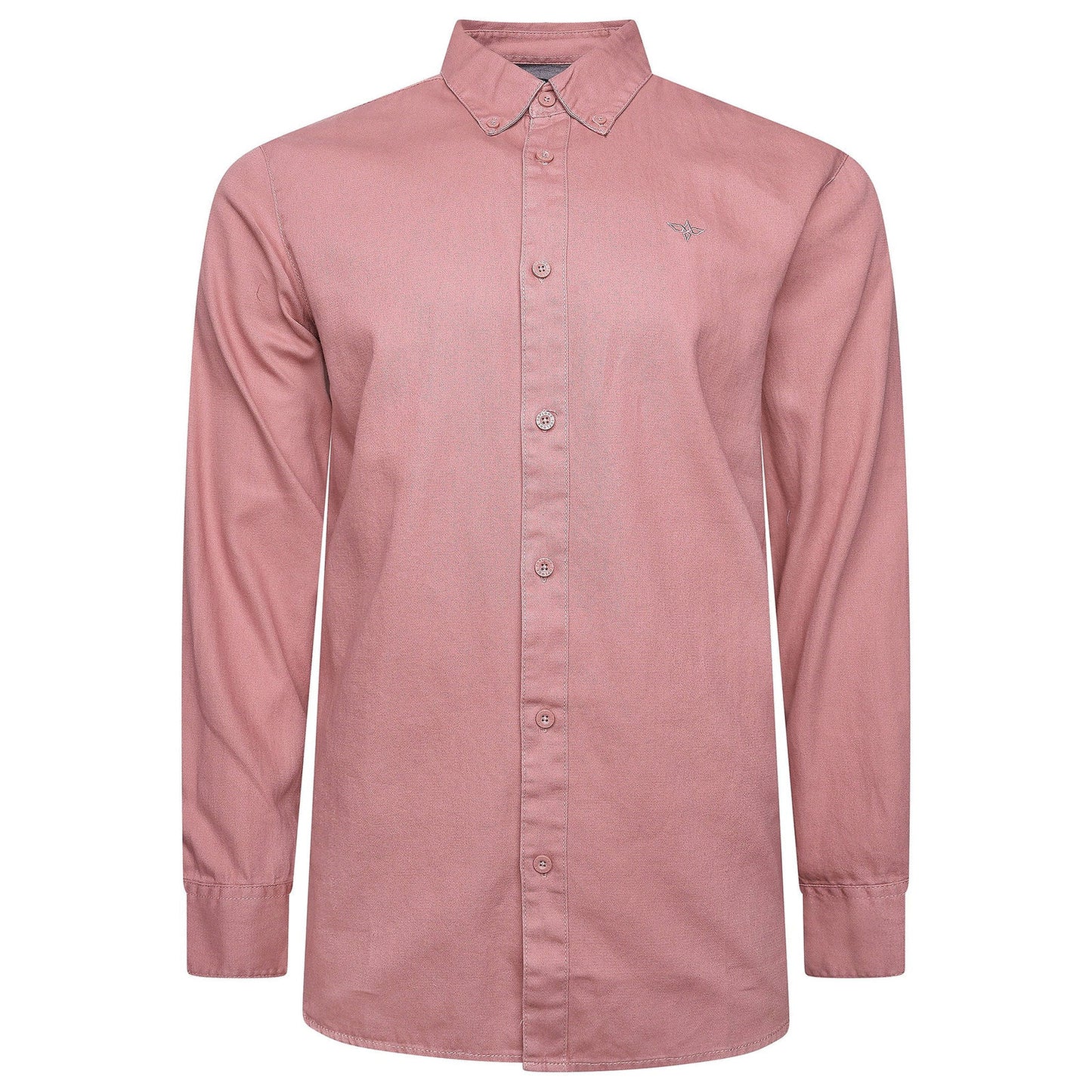 TL London Mens 100% Cotton Shirt Long Sleeve Button Down Smart Casual - Sleeve Detail - QHA UK