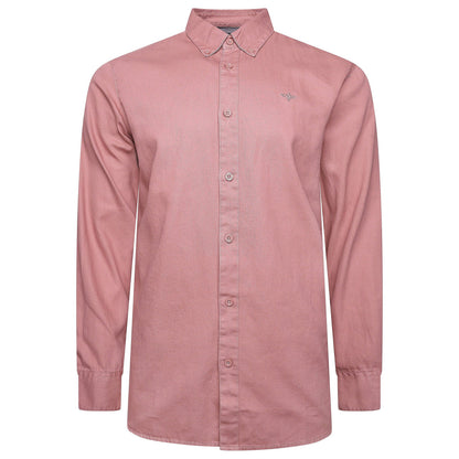 TL London Mens 100% Cotton Shirt Long Sleeve Button Down Smart Casual - Sleeve Detail - QHA UK