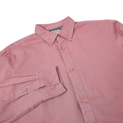 TL London Mens 100% Cotton Shirt Long Sleeve Button Down Smart Casual - Sleeve Detail - QHA UK